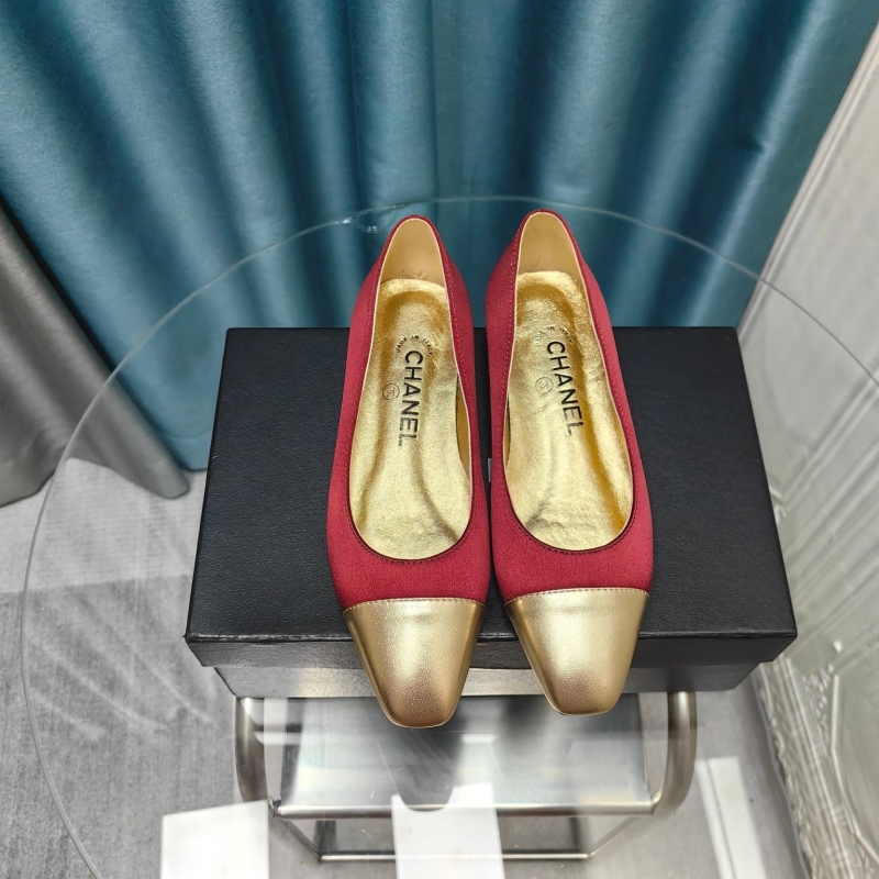 Ch*el flat shoes